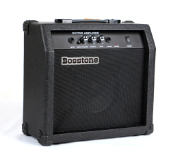 BOSSTONE GA-15W Black Комбоусилитель для электрогитары, 15Вт, 6,5``, 70дБ, чёрный Изображение BOSSTONE GA-15W Black Комбоусилитель для электрогитары, 15Вт, 6,5``, 70дБ, чёрный